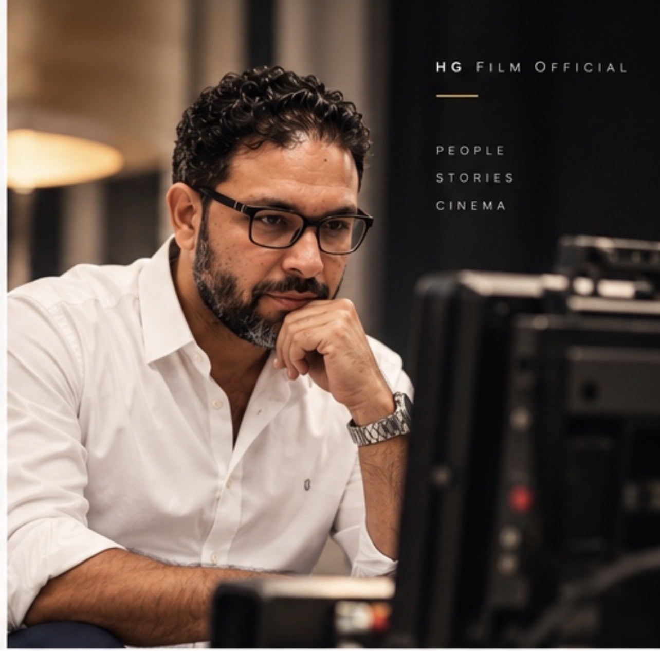 Hossam Nageeb portrait in the studio